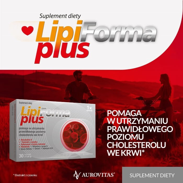 LipiForma Plus kapsułki na cholesterol, 30 szt.