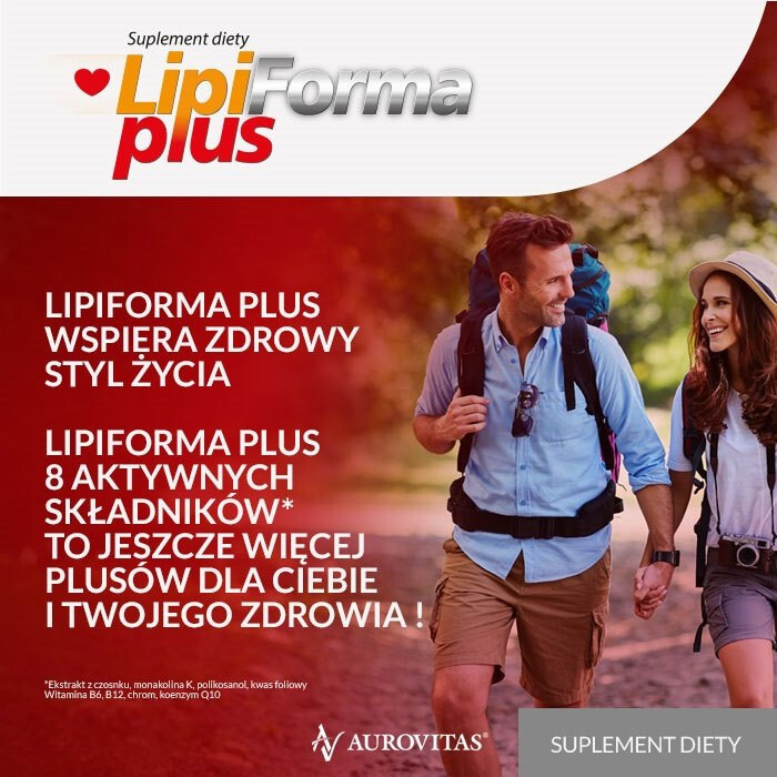 LipiForma Plus kapsułki na cholesterol, 30 szt.