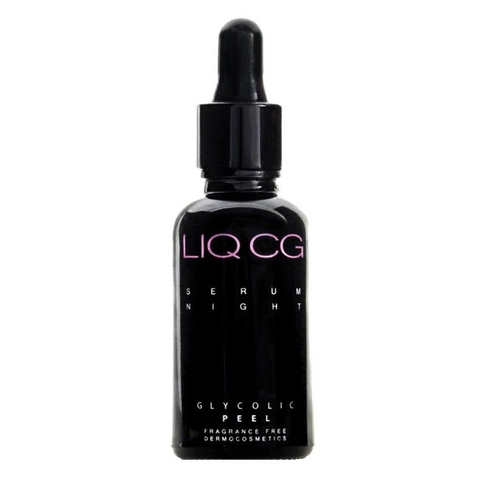 LIQ CG Serum Night Glycolic Peel serum wygładzające na noc, 30 ml