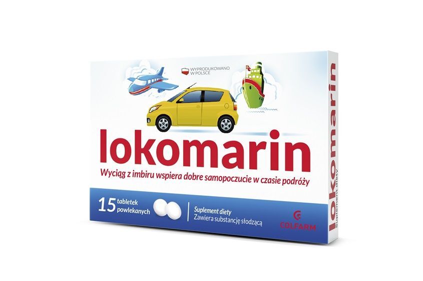 Lokomarin tabletki, 15 szt.