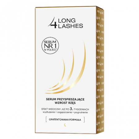 LONG 4 LASHES Serum przyspieszające wzrost rzęs 3 ml