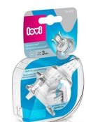 LOVI Smoczek na butelkę silikonowy (3+) WOLNY 2 szt.