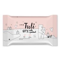 LUBA TULI Chusteczki nawilżane dla dzieci Woda i Pantenol 60 sztuk