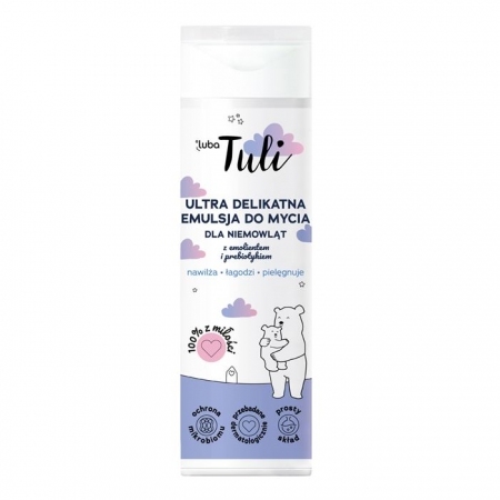 LUBA TULI Ultra delikatna emulsja do mycia dla niemowląt 250 ml