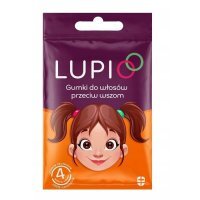 Lupio Gumki do włosów przeciw wszom 4 szt.