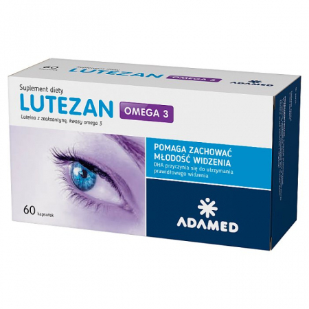 Lutezan Omega 3 60 kapsułek / Zdrowe oczy