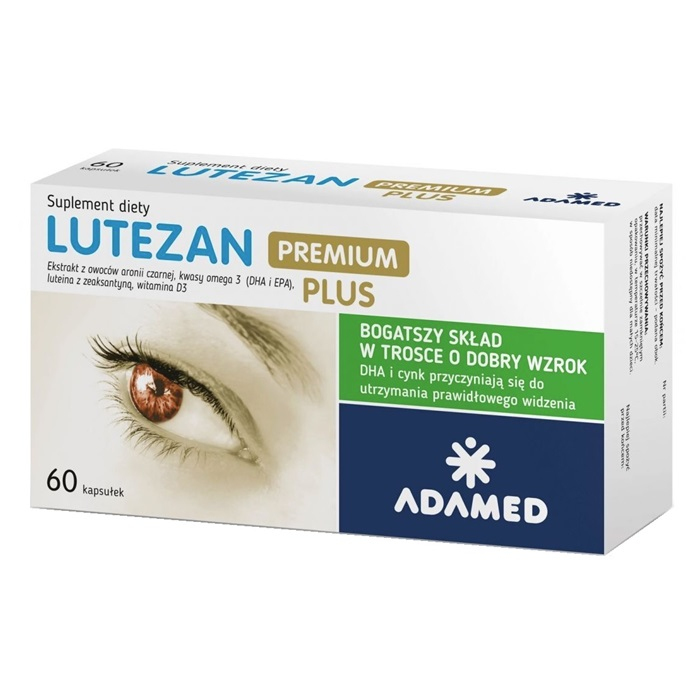 Lutezan Premium Plus kapsułki, 60 szt.