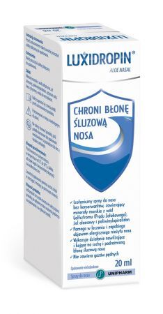 Luxidropin Aloe Nasal spray do nosa 20ml