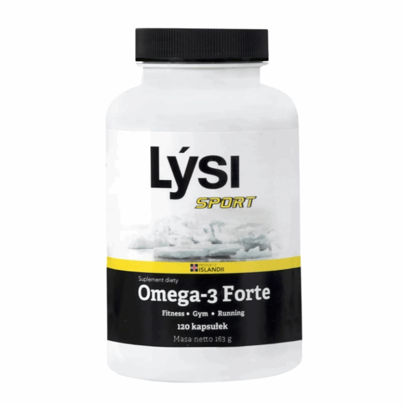 Lysi Sport Omega 3 Forte 1000 mg kapsułki, 120 szt.
