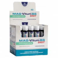 Mag-Vitum B6 Ashwagandha Shot, 20 szt. x 25 ml