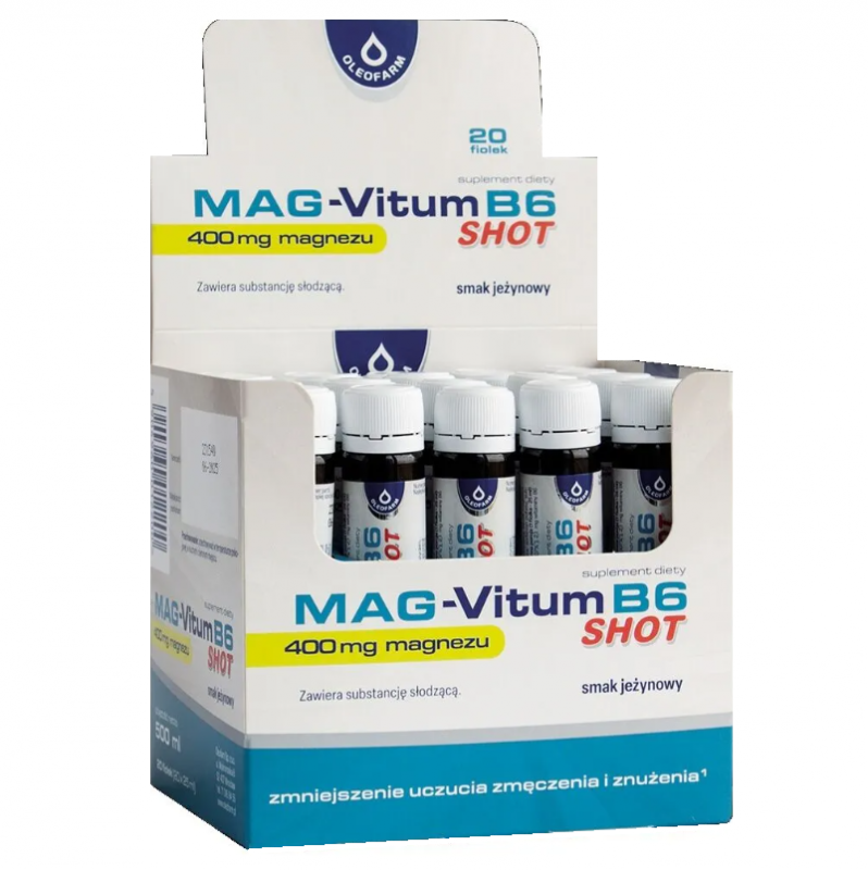 Mag-Vitum B6 Shot, 20 szt. x 25 ml