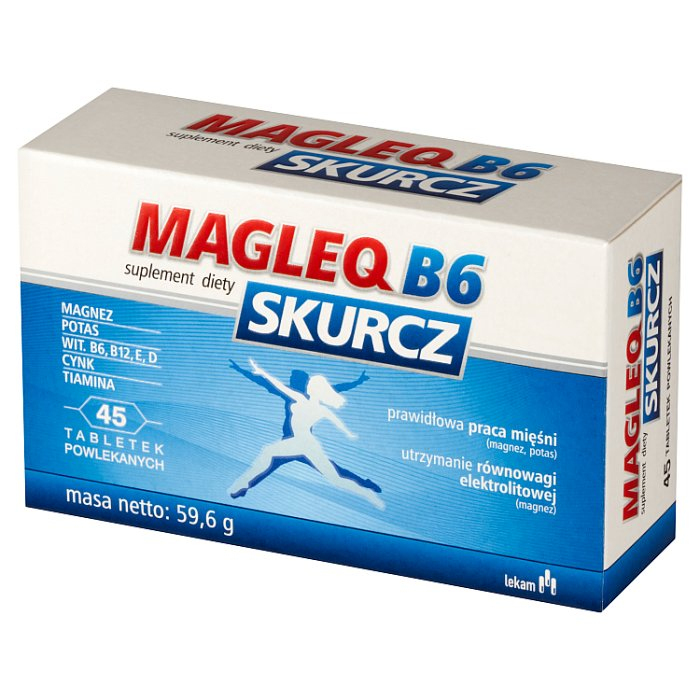 Magleq B6 Skurcz tabletki, 45 szt.