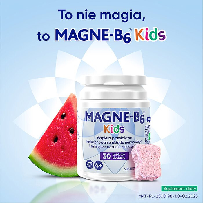 Magne B6 Kids tabletki do żucia, 30 szt.