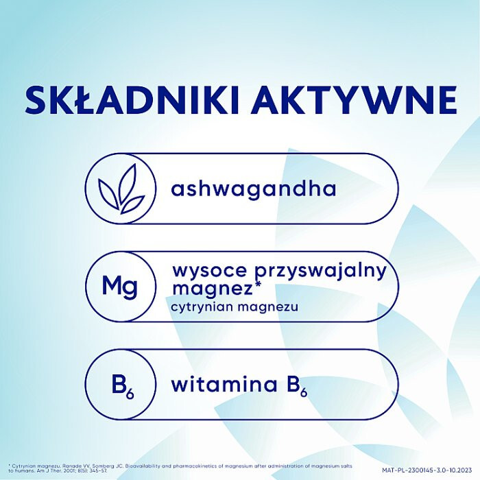 Magne B6 Zmęczenie i stres tabletki powlekane, 30 szt.