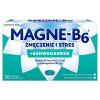 Magne B6 Zmęczenie i stres tabletki powlekane, 30 szt.