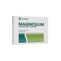 Magnesium Asparticum Filofarm 40 mg tabletki z magnezem, 50 szt.
