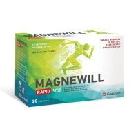 Magnewill Rapid 375 mg saszetki o smaku cytrynowo ananasowym, 20 szt.