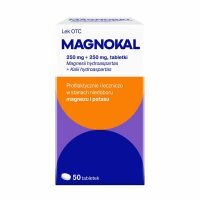 Magnokal 250mg + 250 mg tabletki, 50 szt.