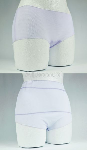 Majtki poporodowe oddychające z siateczki rozm. 38-40 2 szt.