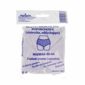 Majtki poporodowe oddychające z siateczki rozm. 40-44 2 szt.