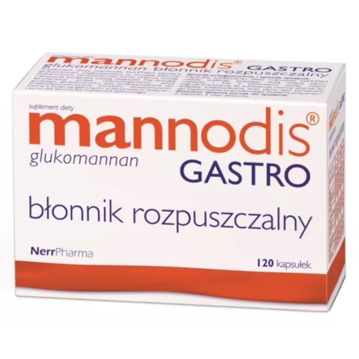 Mannodis Gastro kapsułki, 120 szt.