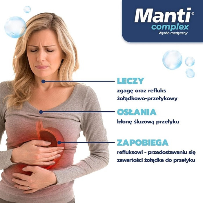 Manti Complex 3w1 tabletki do rozgryzania i żucia, 20 szt.