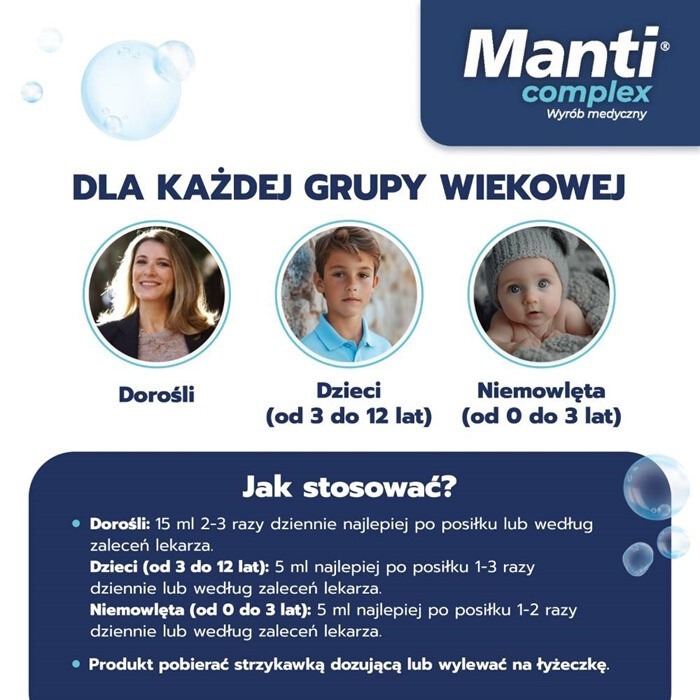 Manti Complex żel doustny, 210 ml
