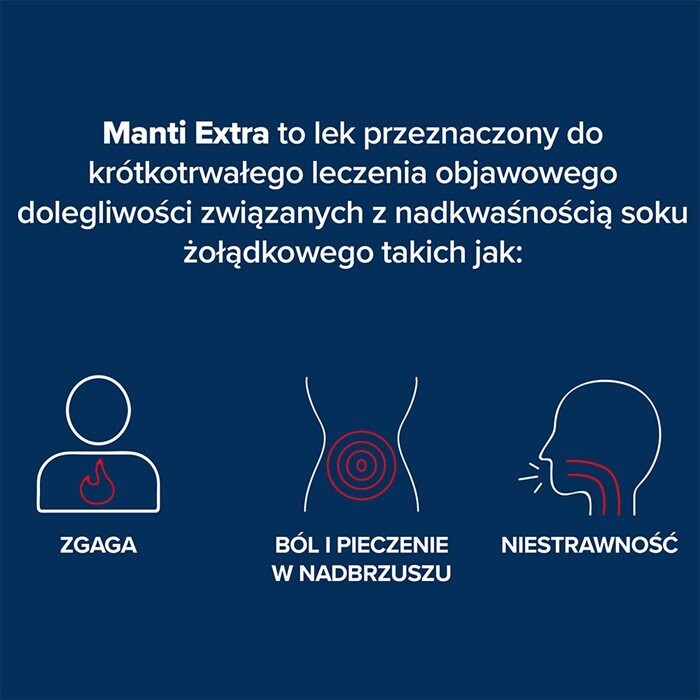 Manti Extra 12 tabletek do rozgryzania i żucia