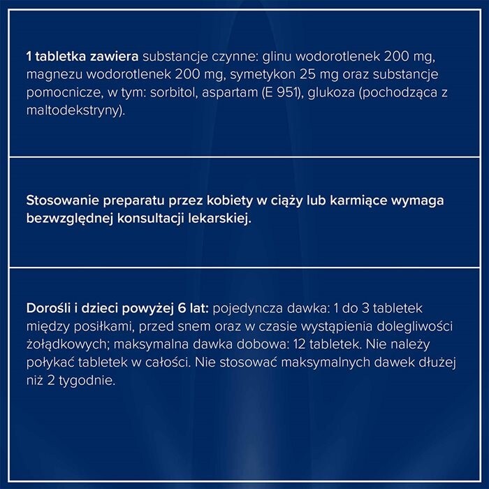 Manti smak miętowy 32 tabl.