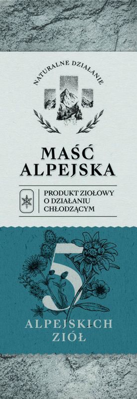 Alpejska maść chłodząca, 100 ml