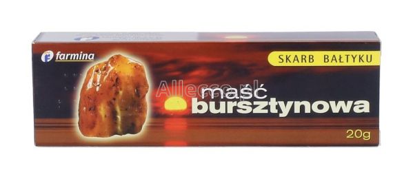 Maść bursztynowa 20 g/stawy/masaż