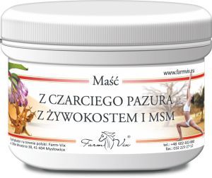 Czarci Pazur Maść z żywokostem i MSM, 150 ml