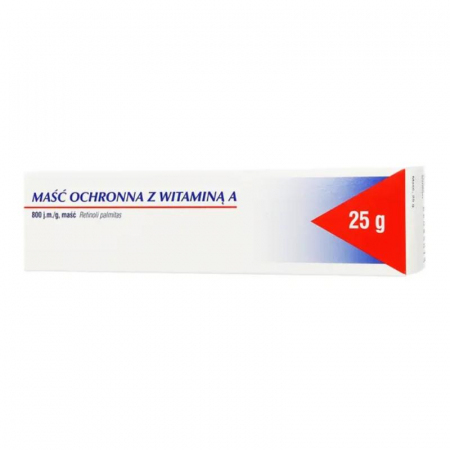 Maść ochronna z witaminą A 800 j.m./g regenerująca naskórek, 25 g