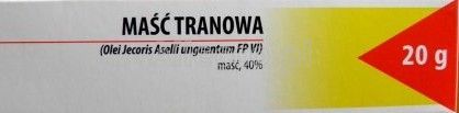 Maść tranowa 20 g / Oparzenia, odleżyny