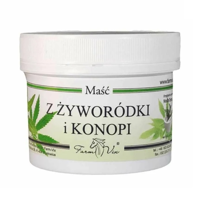 Maść z żyworódki i konopi, 150 ml