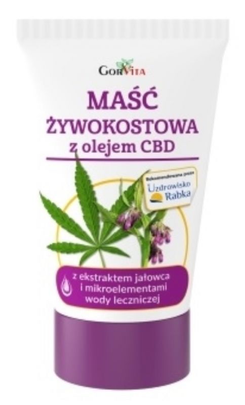 Maść żywokostowa z olejem CBD 140 ml