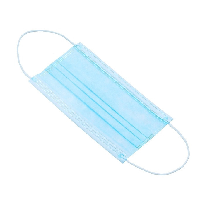 Maska medyczna 3-warstwowa, gumka - 50 szt.