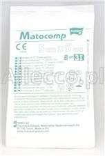 MATOCOMP Kompresy jałowe 13 nitek 8 warstw 5cm x 5cm 3 szt.