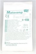 MATOCOMP Kompresy jałowe 13 nitek 8 warstw 5cm x 5cm 3 szt.