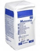 MATOCOMP Kompresy niejałowe 13 nitek 8 warstw 7,5cm x 7,5cm 100 szt.