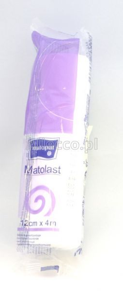 MATOLAST Opaska elastyczna 4m x 12cm 1 szt.