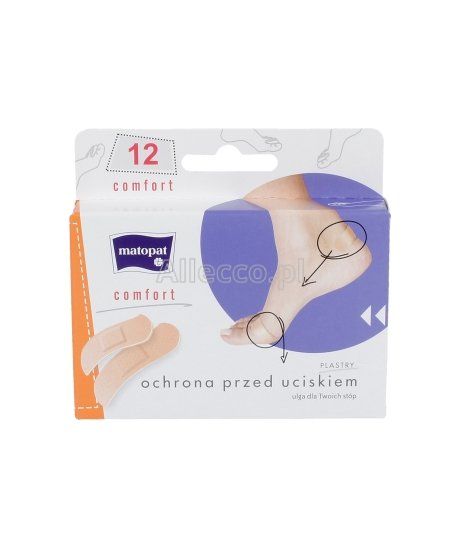 MATOPAT COMFORT Plastry 12 szt.