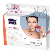 MATOPAT TRANSPARENT Plastry dyskretne 20 szt.