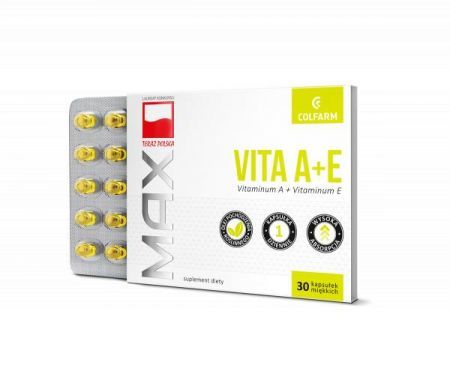 Max Vita A+E 30 kapsułek miękkich