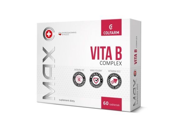 Max Vita B Complex tabletki, 60 szt.