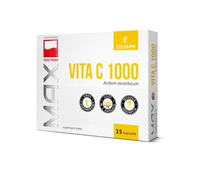 Max Vita C 1000 kapsułki, 15 szt.