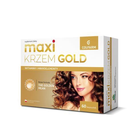 Maxi Krzem Gold 60 kapsułek
