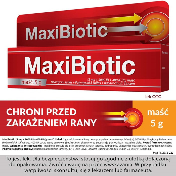 MaxiBiotic maść 5 g