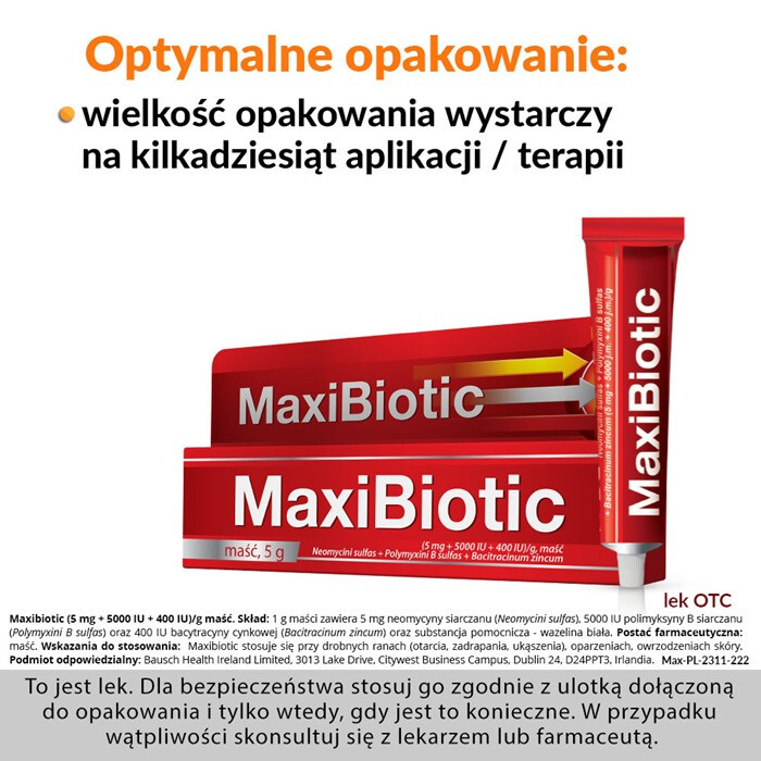 MaxiBiotic maść 5 g