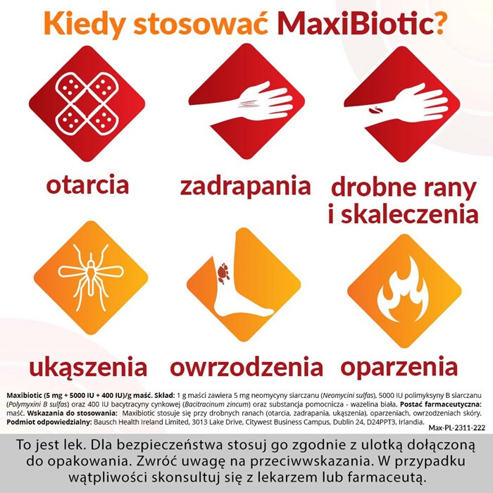 MaxiBiotic maść 5 g